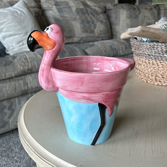 Flamingo planter/accessory/pot - Picture 1 of 6